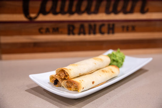 Recipe: Southwest Ranch Chicken Taquitos (Slow Cooker + Oven)
