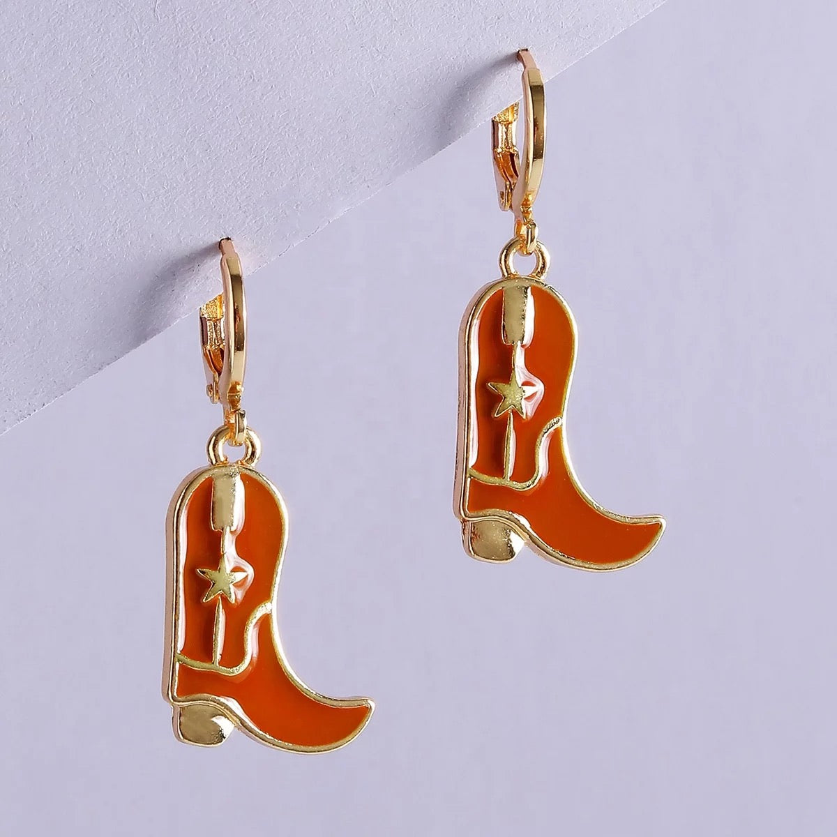 Cowboy Boot Earrings